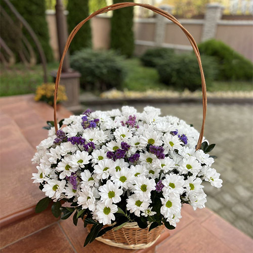 Фото товара Корзина «Поляна воспоминаний» у Чернівцях