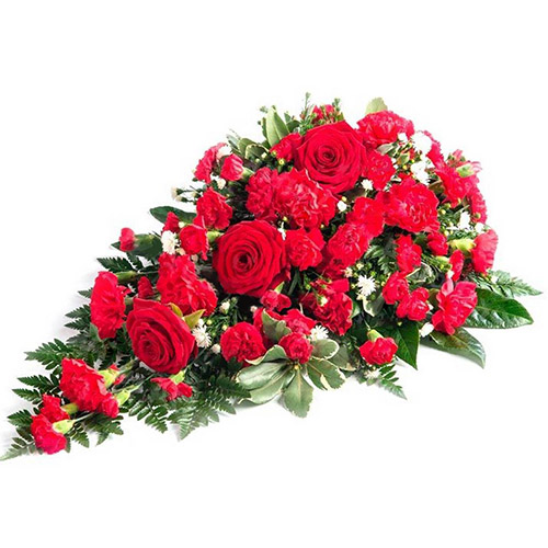 Фото товара Ікебана із троянд і гвоздик у Чернівцях