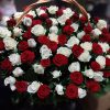 Фото товара 50 белых роз у Чернівцях