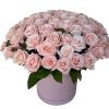 Фото товара 25 рожевих троянд і цукерки у Чернівцях
