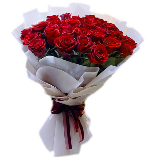 Фото товара Букет червоних троянд – 33 шт. у Чернівцях